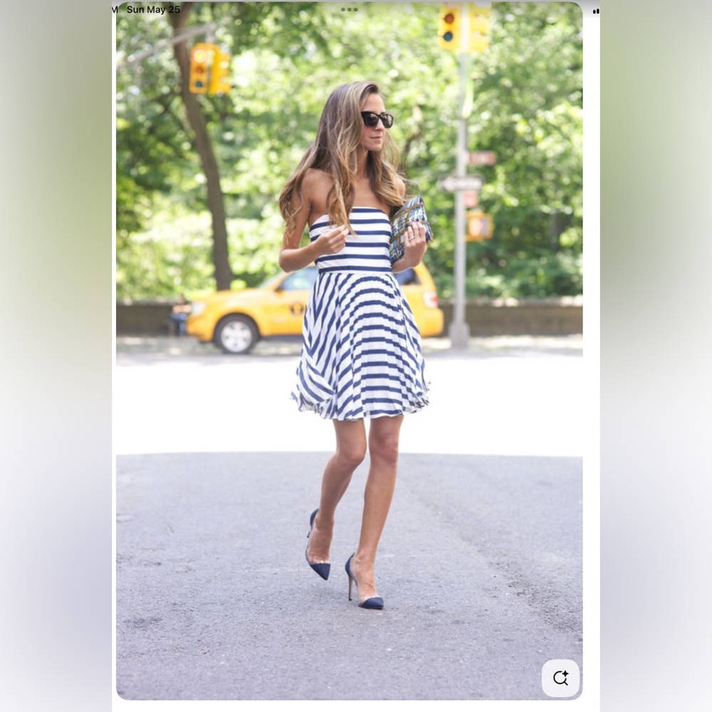 BB Dakota Aleta Striped Sleeveless dress, MSRP $95, size 6
